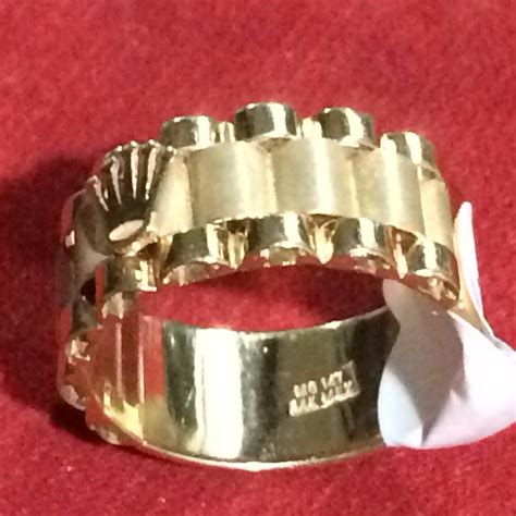 anillo rolex 14 kilates|Anillo Rolex Oro Macizo 14 Kilates .